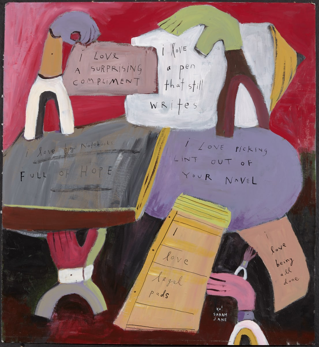 I Love by Sarah Jane Lapp 