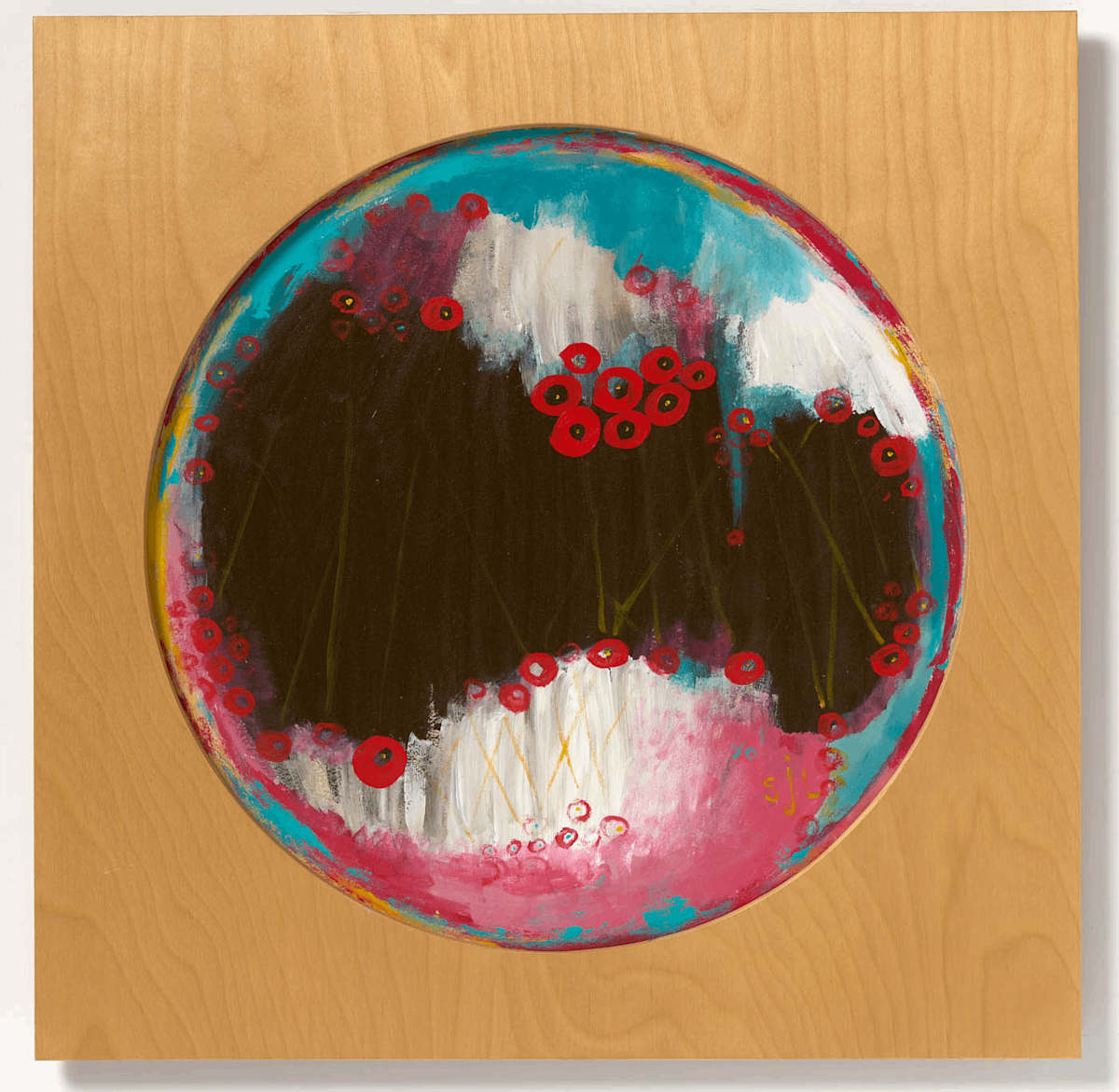 Intergalactic Conversations  no. 2 by Sarah Jane Lapp, Image 1.