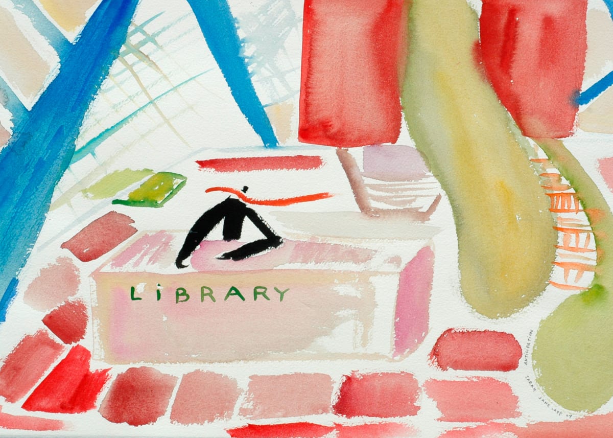 Library Anticipation by Sarah Jane Lapp, Image 1.