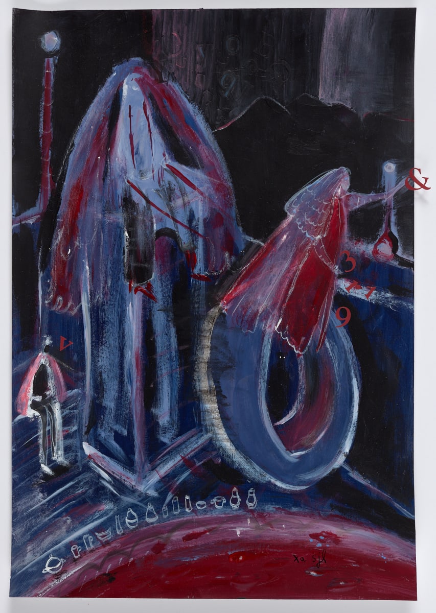 Night chariot by Sarah Jane Lapp 
