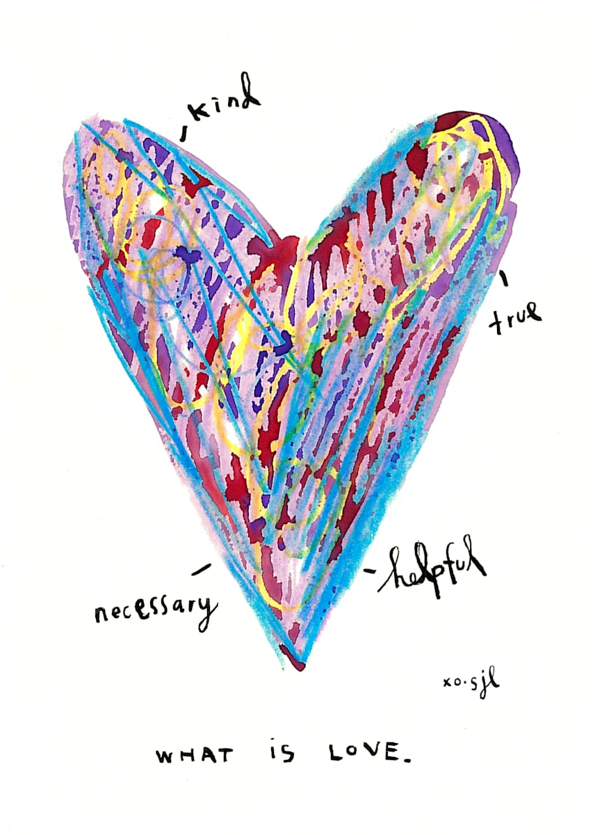 Resigned What Is Love by Sarah Jane Lapp 