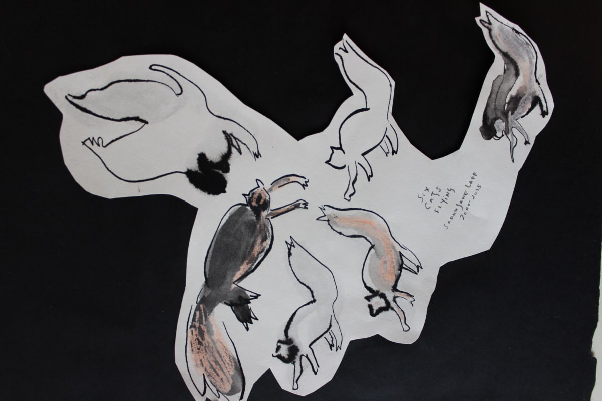 Six Cats Flying by Sarah Jane Lapp, Image 1.