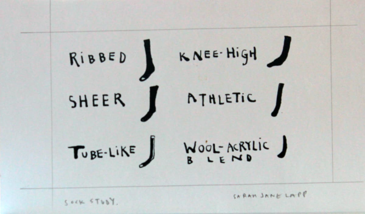 Sock Study by Sarah Jane Lapp, Image 3.