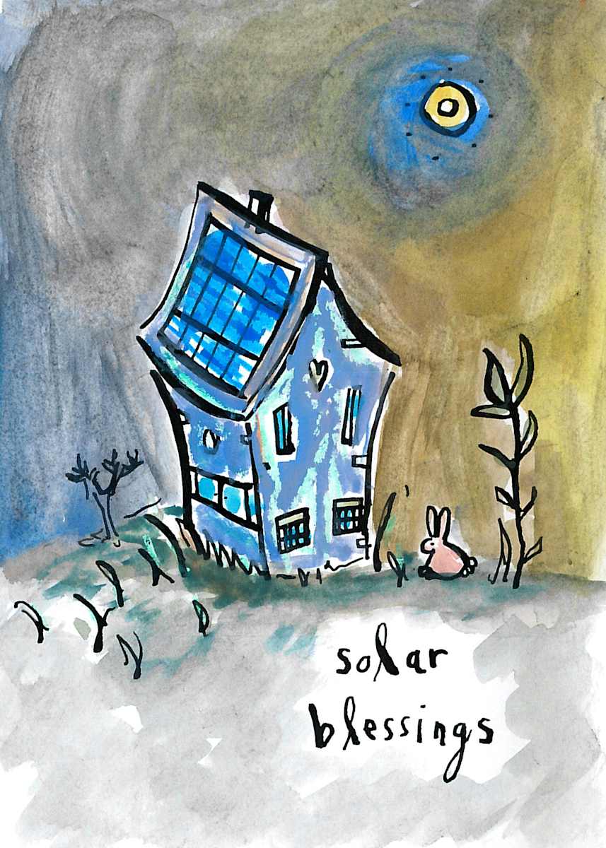Solar Blessings by Sarah Jane Lapp 