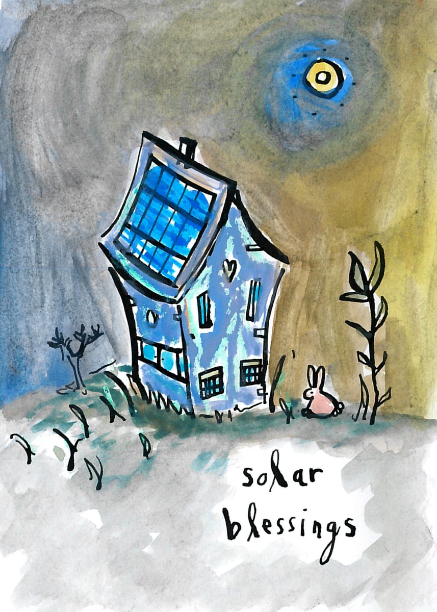 Solar Blessings by Sarah Jane Lapp, Image 1.