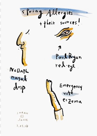 Spring Allergies by Sarah Jane Lapp, Image 1.