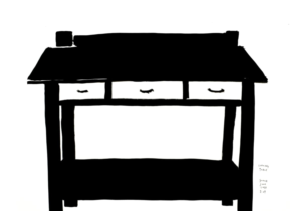 Thank You Card Serving Table by Sarah Jane Lapp, Image 2.