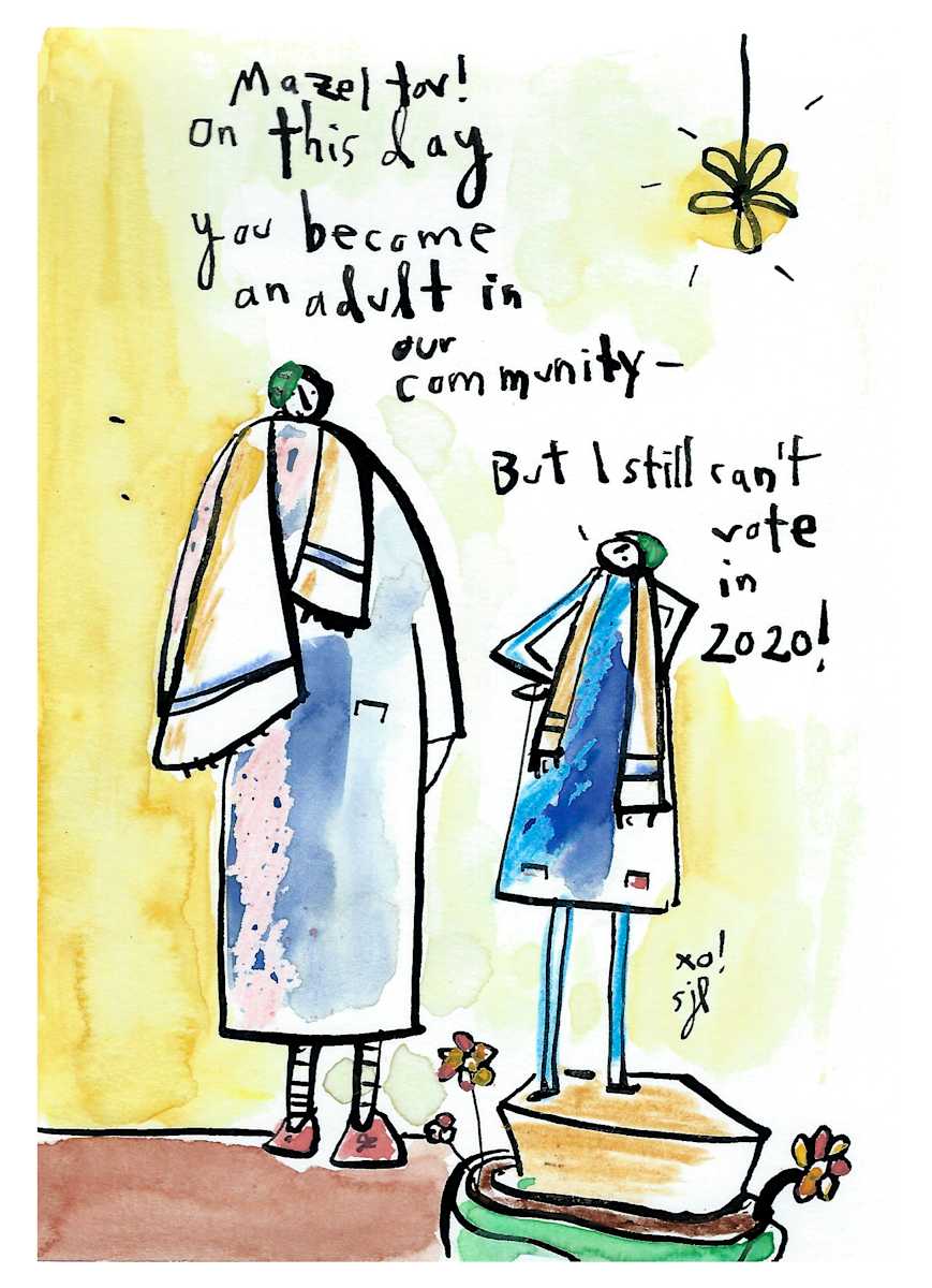 Vote 2020 by Sarah Jane Lapp 