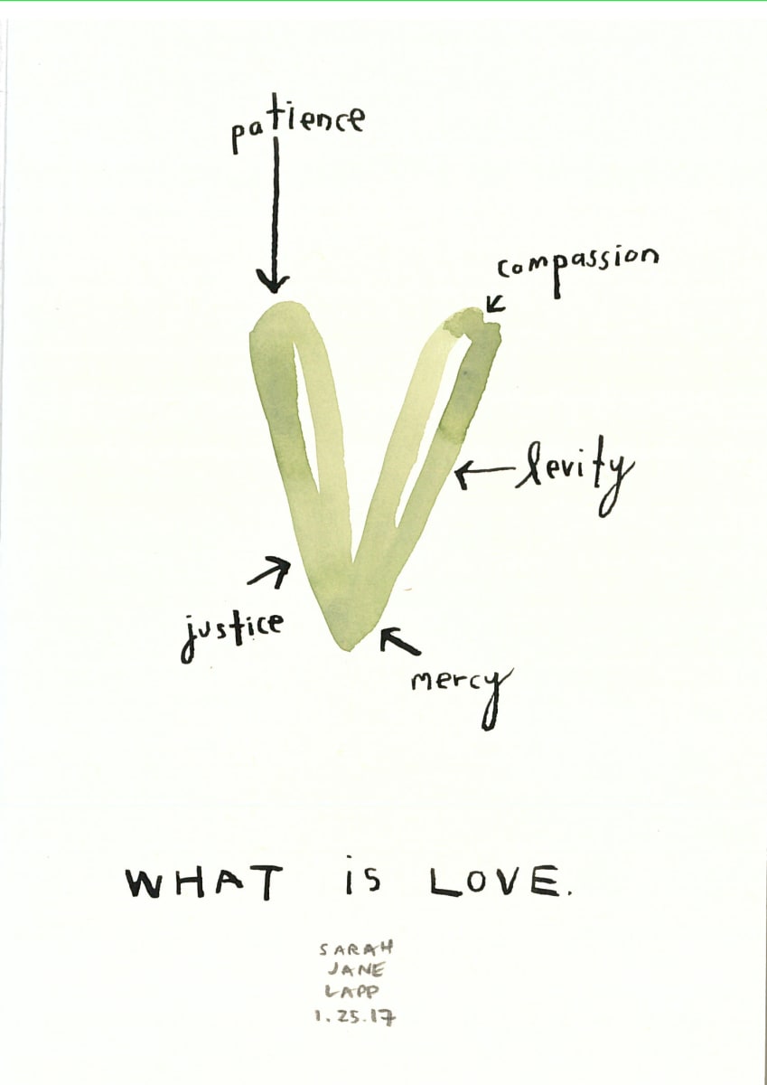 What Is Love - First by Sarah Jane Lapp, Image 1.
