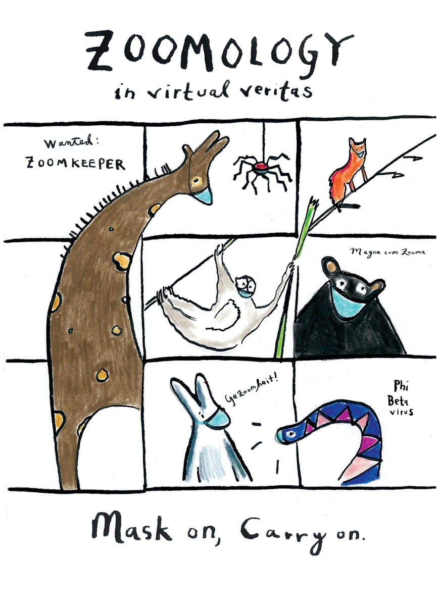 Zoom Graduation by Sarah Jane Lapp, Image 1.