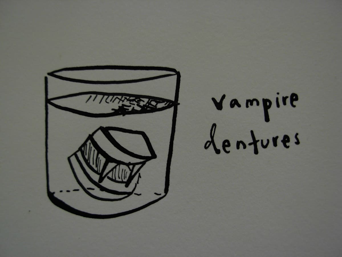 Vampire Dentures by Sarah Jane Lapp 