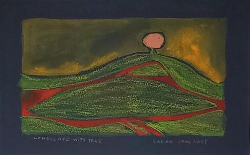 Landscape with Tree by Sarah Jane Lapp, Image 2.