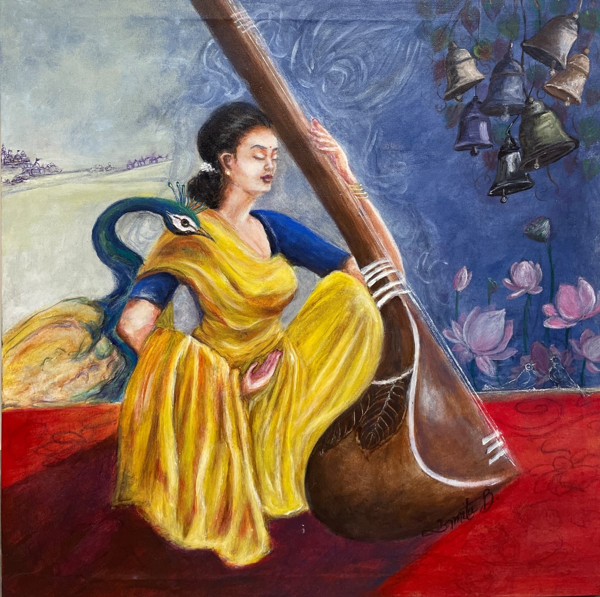Blessings from Krishna by Amita Bhakta, Image 4.