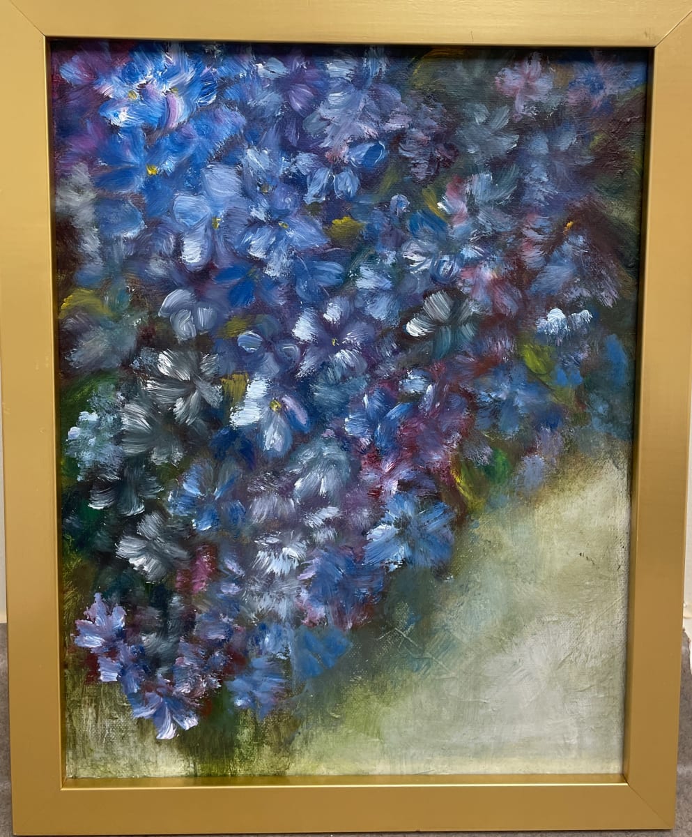 Cascading Blooms II by Amita Bhakta 