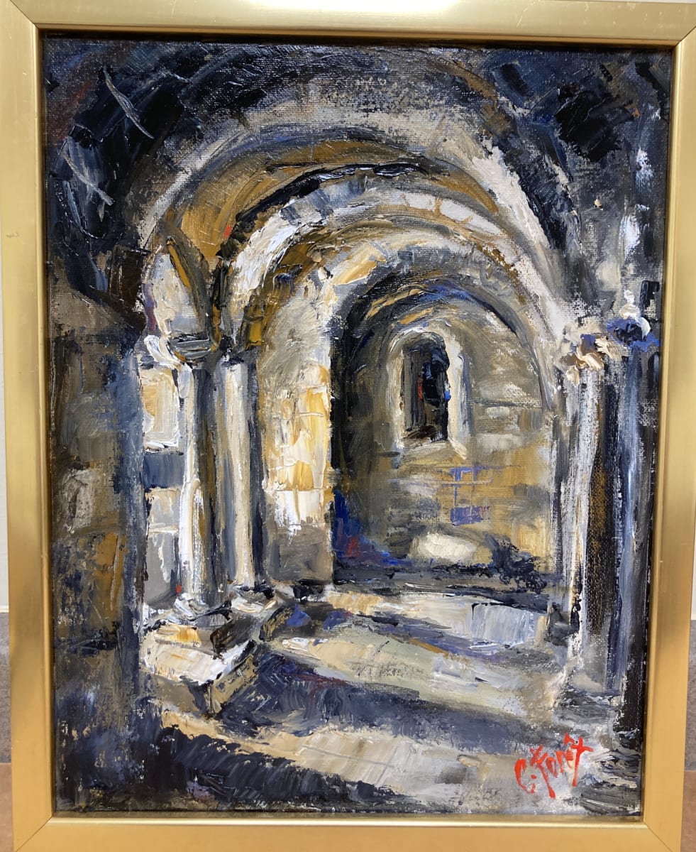 Crypt, Italy by Carole Foret 