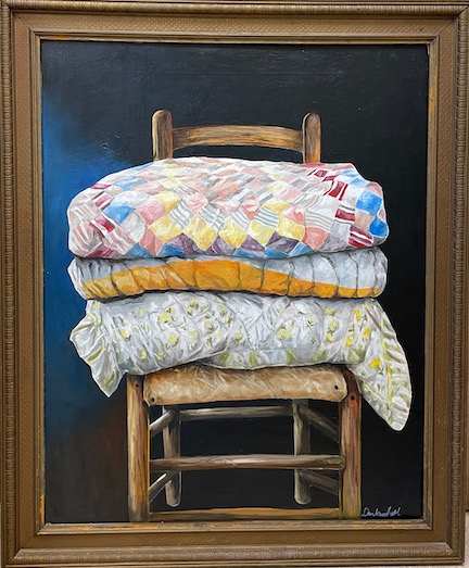 Grandmas Chair by Darlene Hall 
