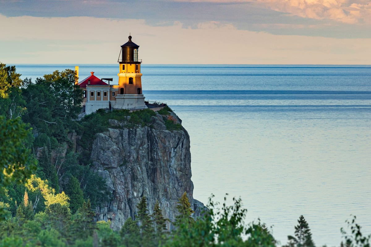 Split Rock Lighthouse, Two Harbors, MN by Earl Todd  Image: Modern navigation has made this lighthouse obsolete, but it still stands on the shore of Lake Superior as a state park.