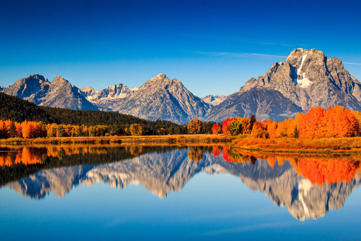 Grand Teton National Park, WY by Earl Todd  Image: Grand Teton is spectacular in the fall.  Starting in Yellowstone National Park, we worked our way south as the park services were shutting down for the winter. This was our last stop before turning east to head home. The nights were cool, with pleasant days and minimal crowds.