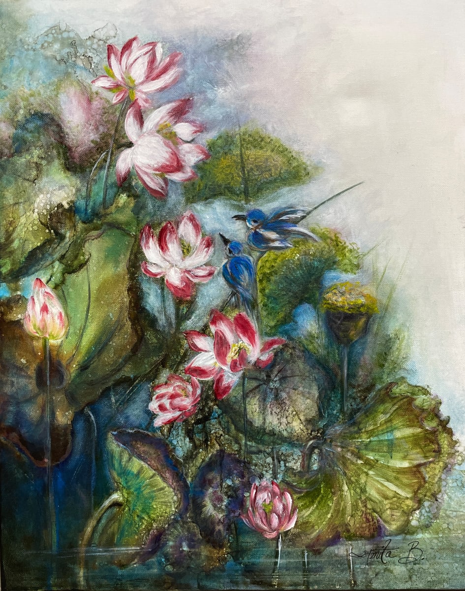 Love for Lotus by Amita Bhakta 