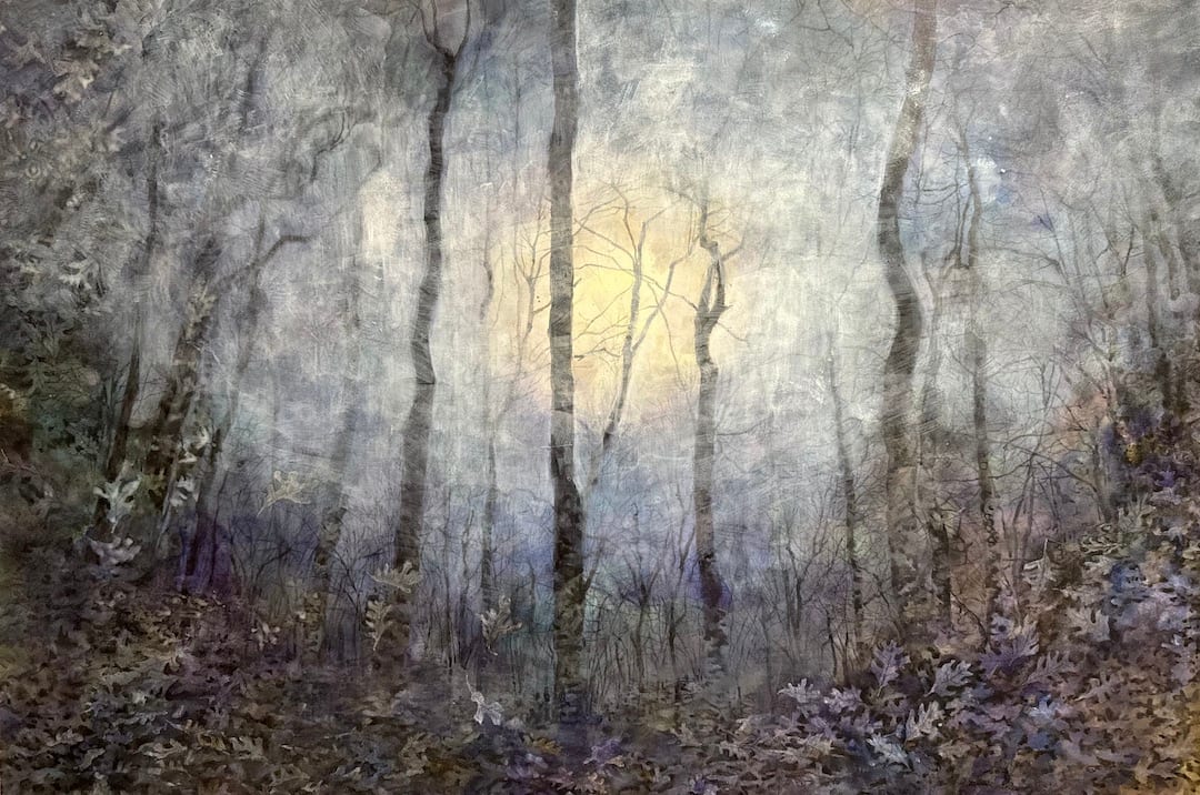 Moonlit Forest by Yuri Ozaki 