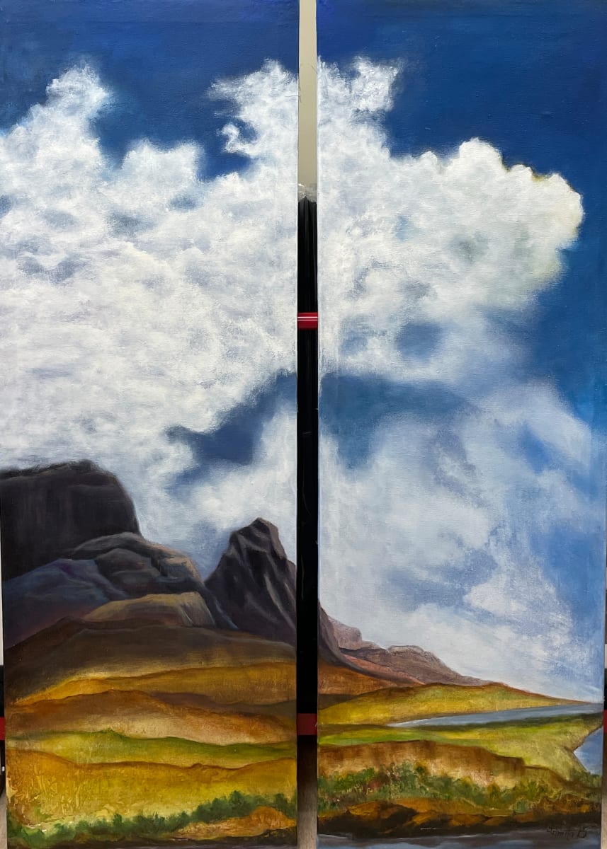 Rolling Clouds by Amita Bhakta 