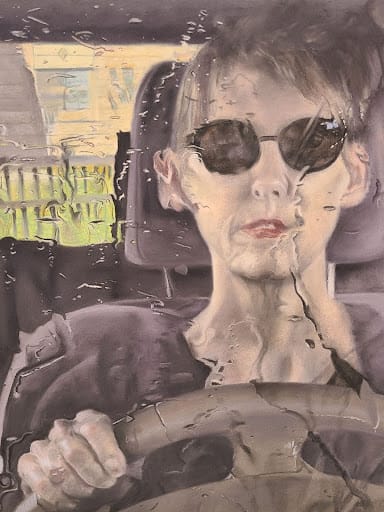 Rainy Self-Portrait by Jodi Nuttall 