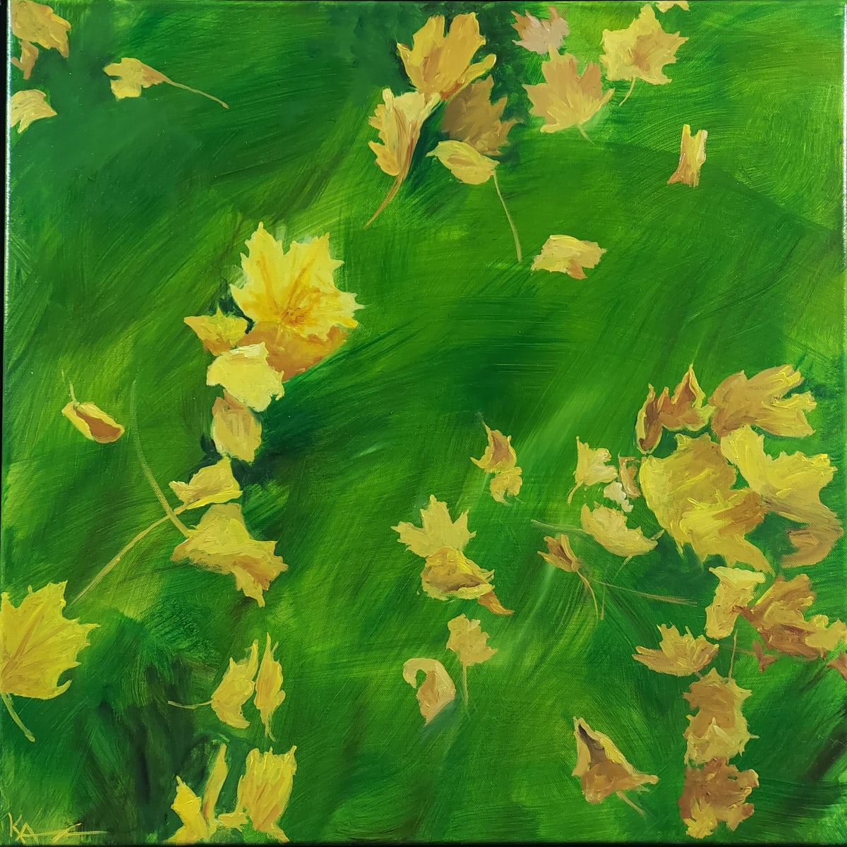 Falling Leaves by Kent Alexander 