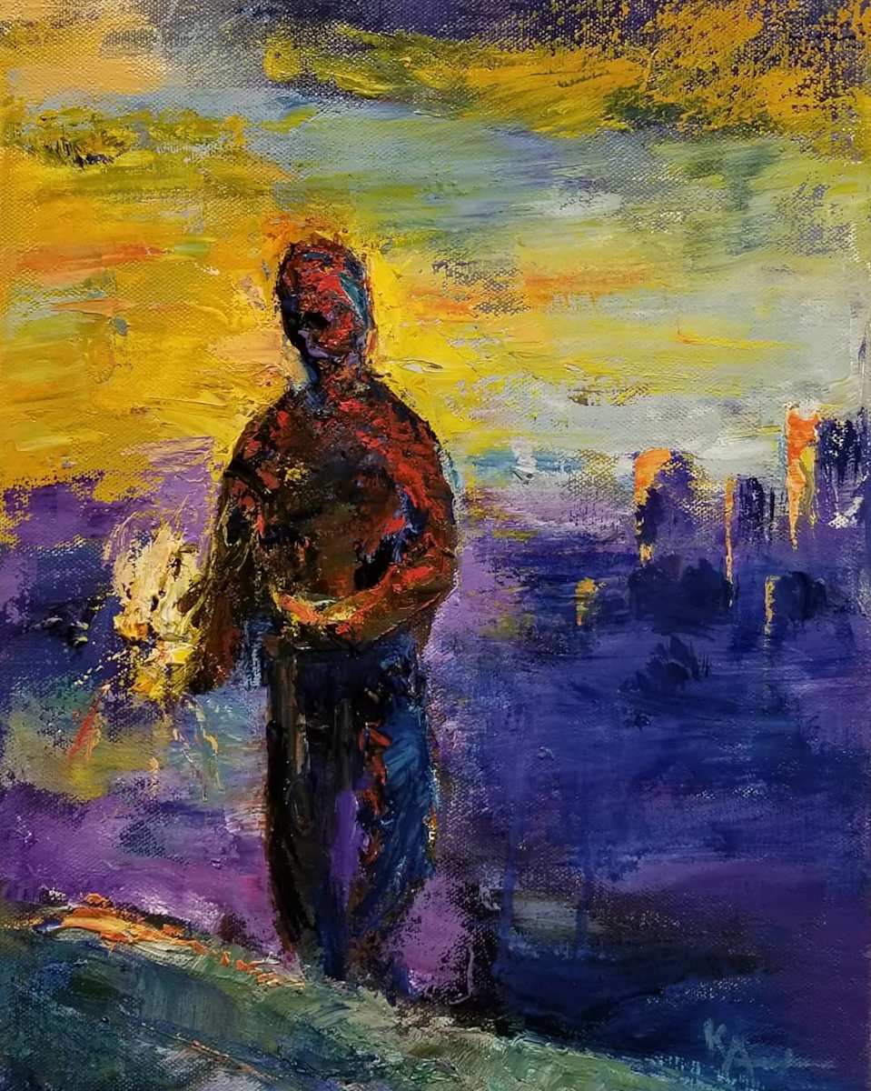 Prometheus Bringer of Fire by Kent Alexander, Image 1.