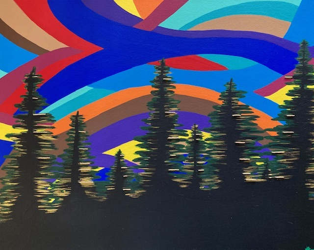 Treetops #1 by Lin Long, Image 1.