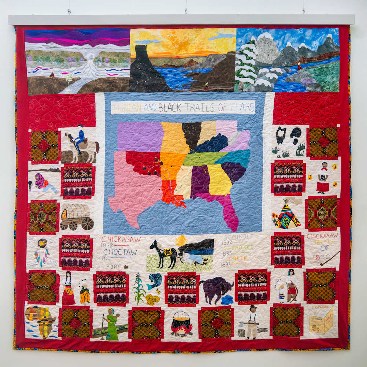 Indian and Black Trail of Tears by Juanita Jordan 
