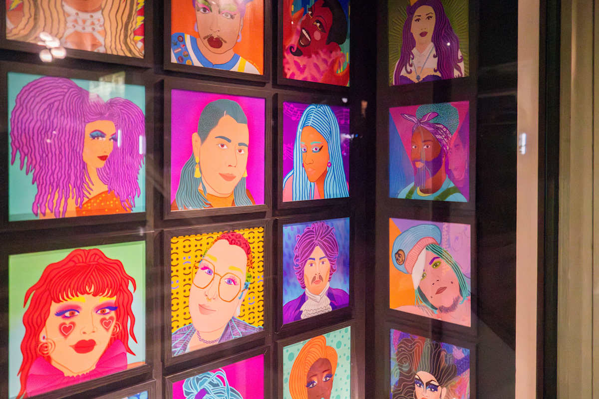 QUEER FACES OF EUGENE by Kiki Boniki 