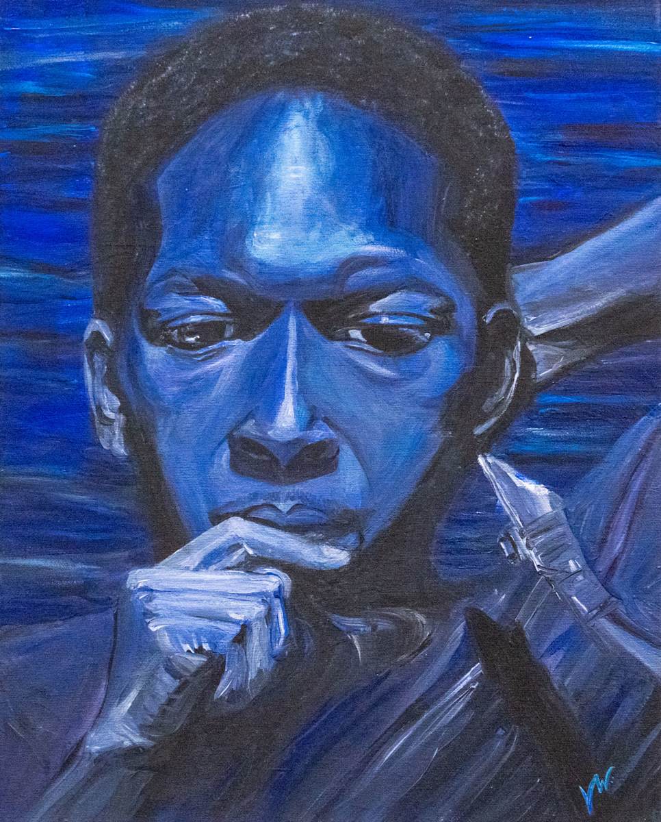 Blue Train by Vanessa Woods 