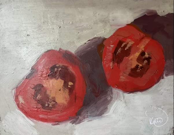 Two Tomatoes by Katy Jane Conlin, Image 1.