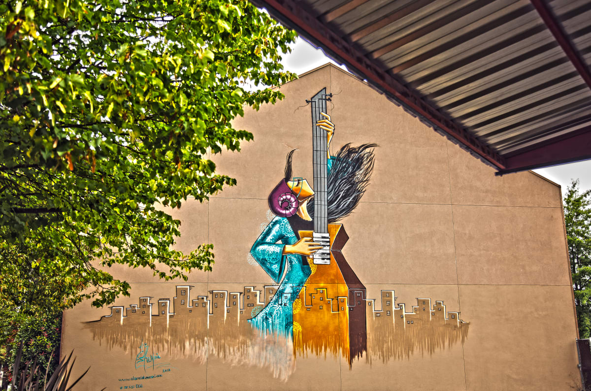 Shamsia Hassani (Afghanistan) by Shamsia Hassani 