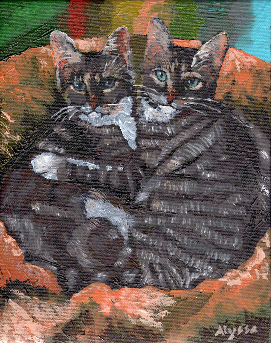 Tiger and Tiki by Alyssa McFarland, Image 1.