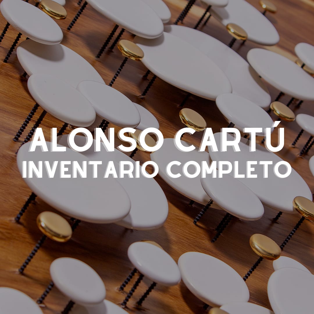 ALONSO CARTÚ - INVENTARIO COMPLETO by Alonso Cartú 
