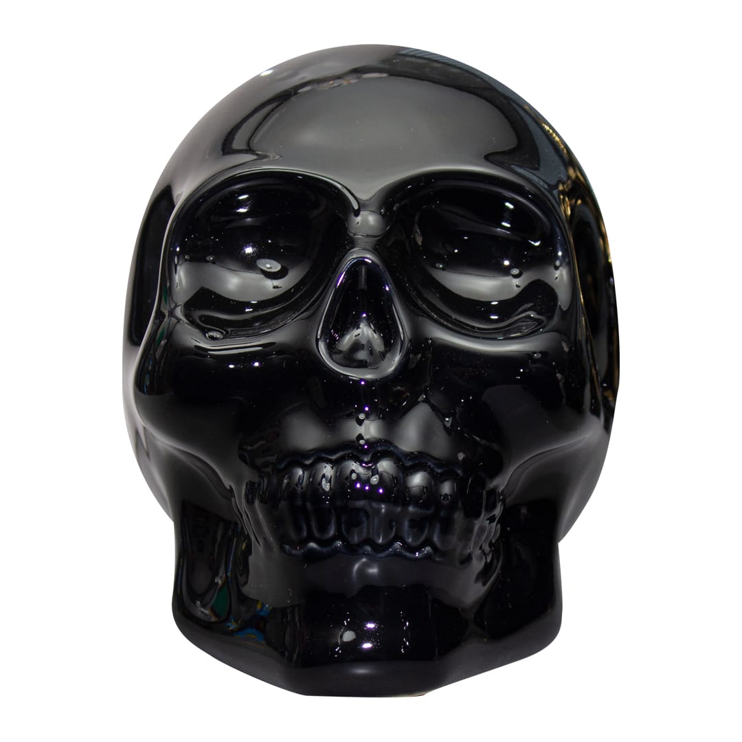 HARAJUKU SKULL GLOSS BLACK I (LISO) by Alonso Cartú 