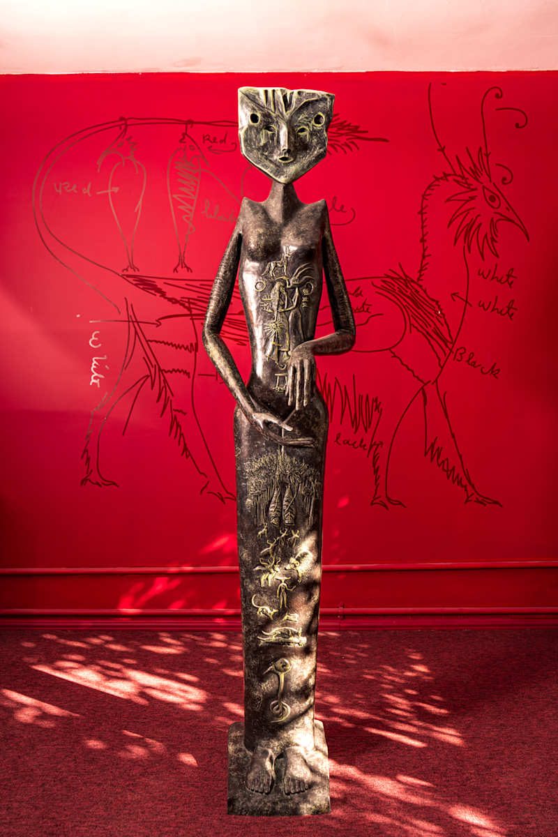 Cat Woman by Leonora Carrington 
