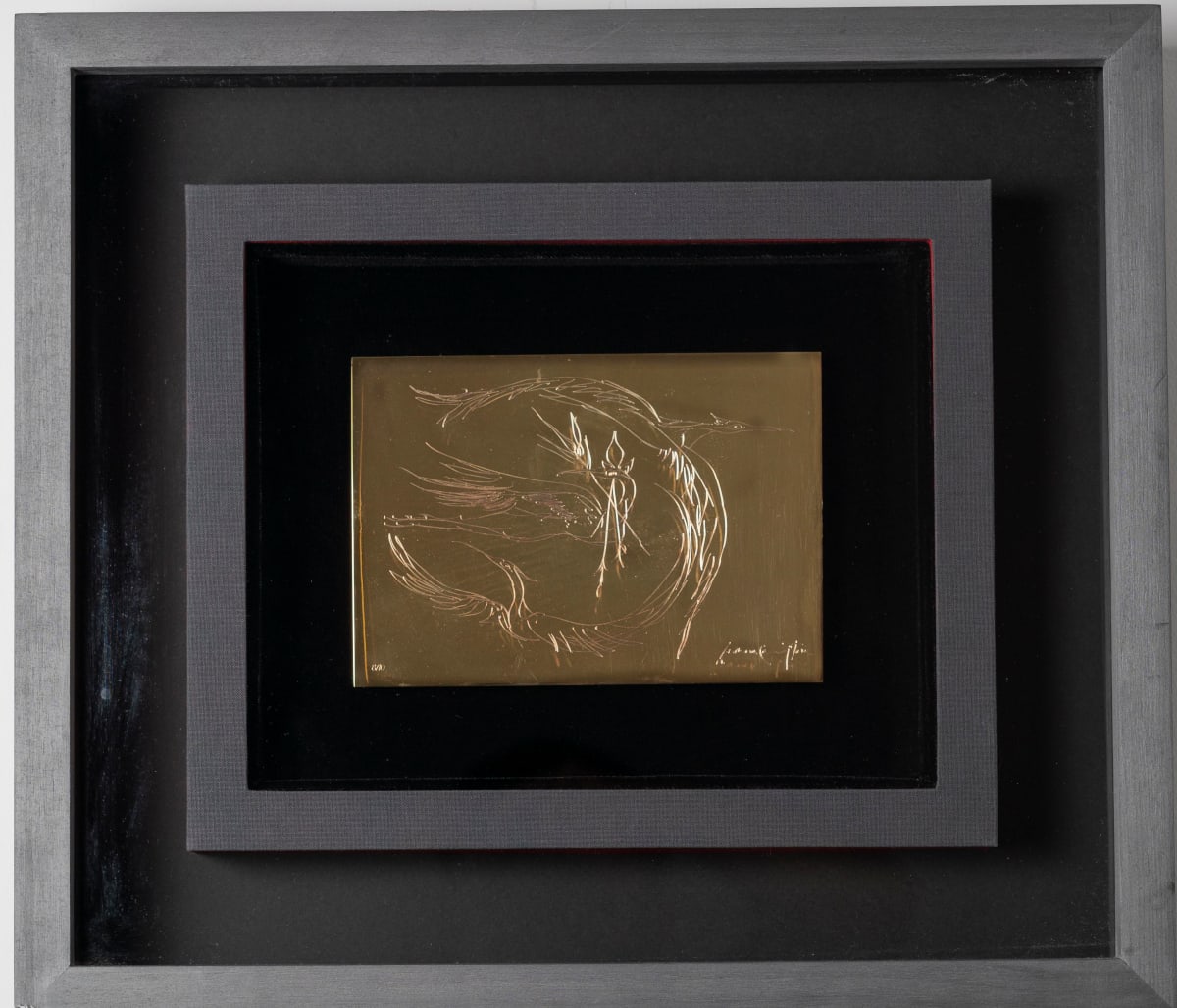 GRABADO Ave Fénix by Leonora Carrington 