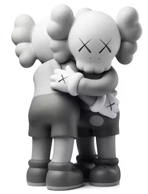 TOGETHER VINYL FIGURE (GREY) by KAWS 