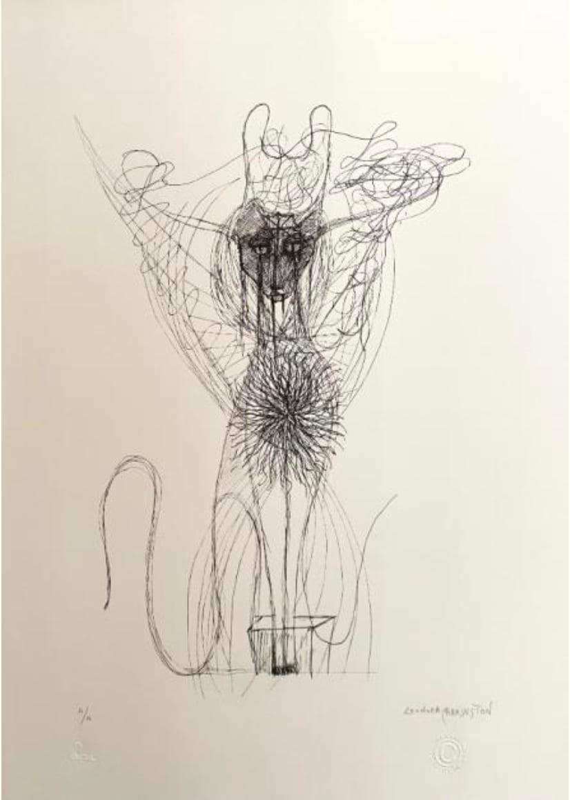 EL LLANTO DEL GATO by Leonora Carrington 