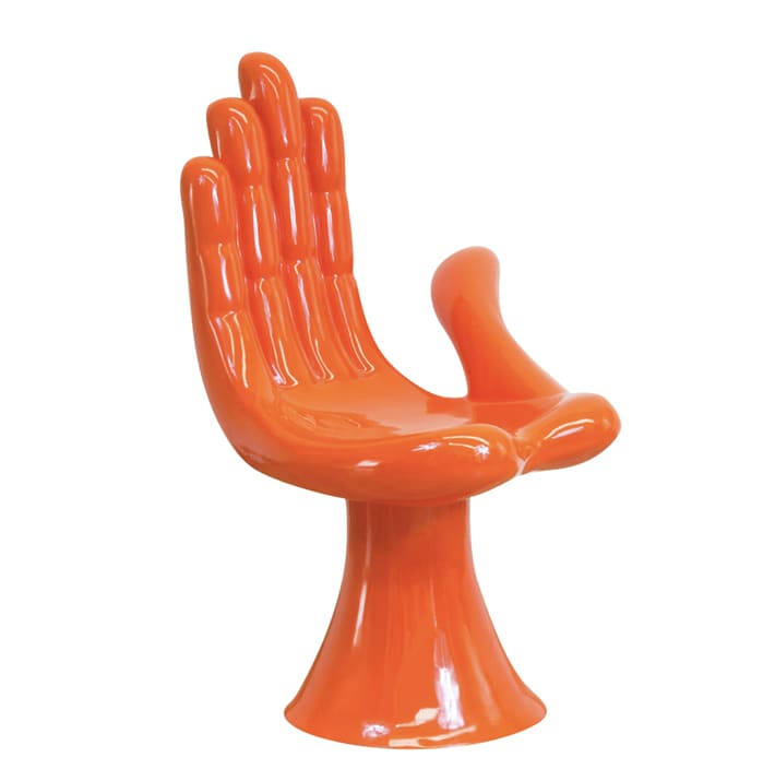 MANO SILLA (NARANJA) by Pedro Friedeberg 