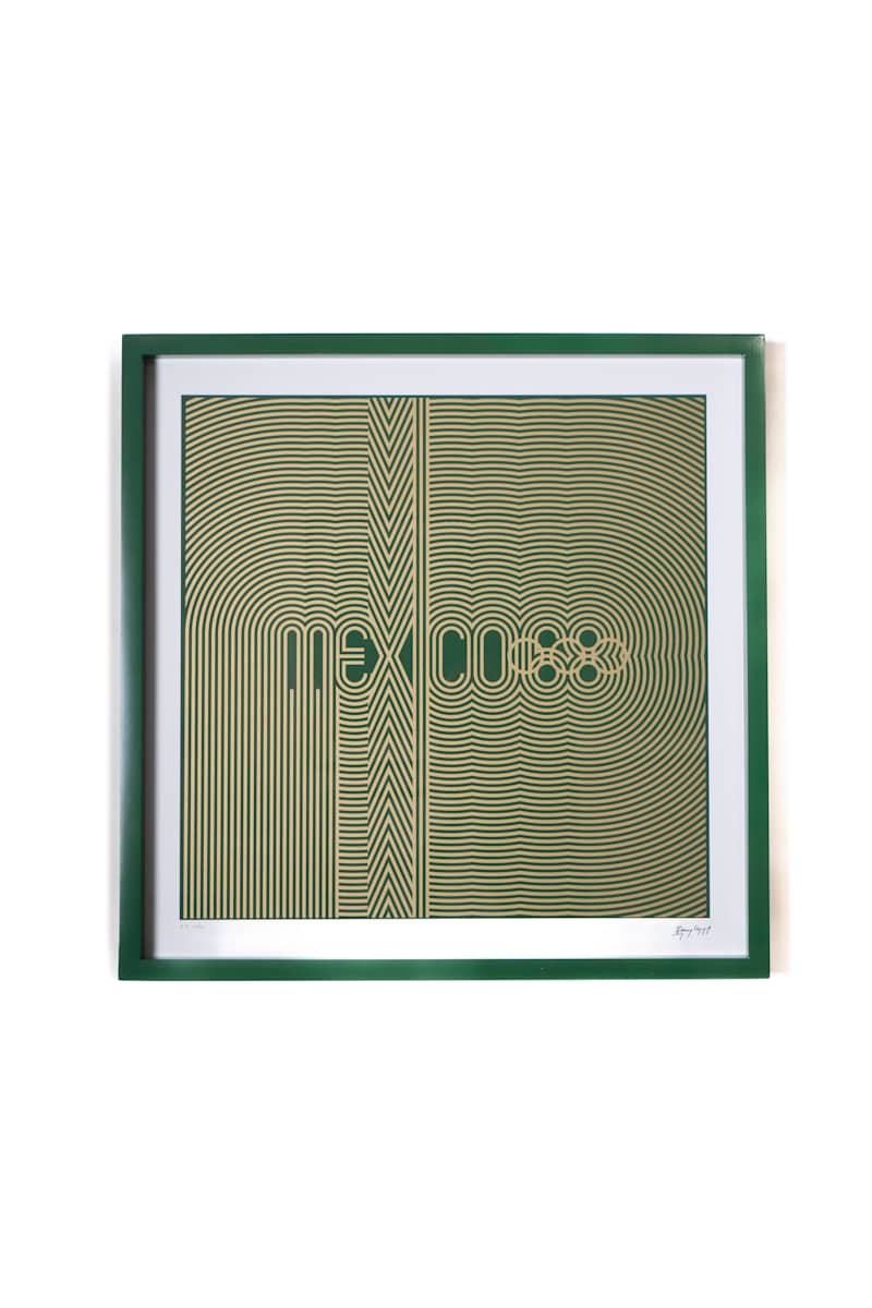 México 68 (verde/oro) by Pedro Ramírez Vázquez, Image 2.
