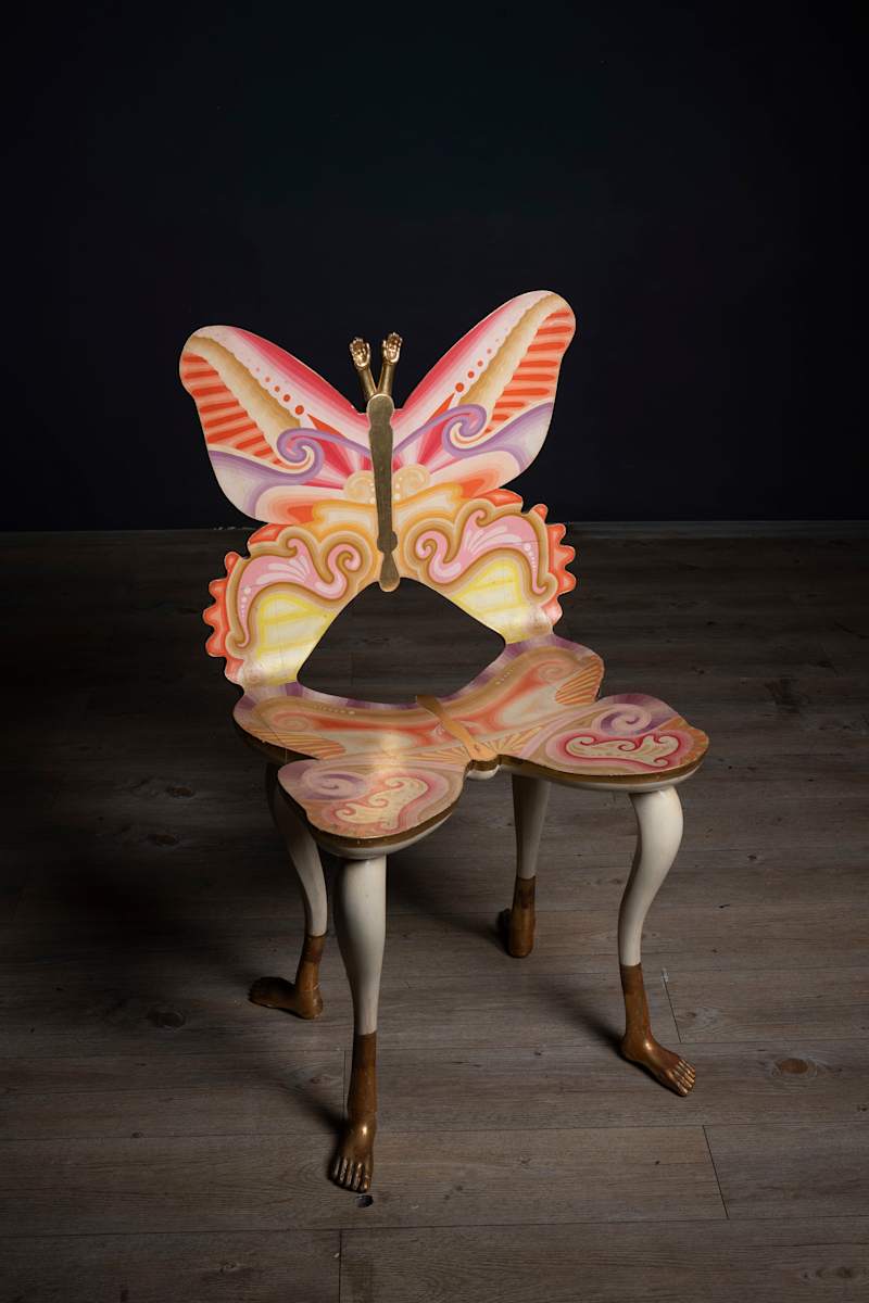 Silla Mariposa 2 (Recámara Portanova) by Pedro Friedeberg, Image 2.