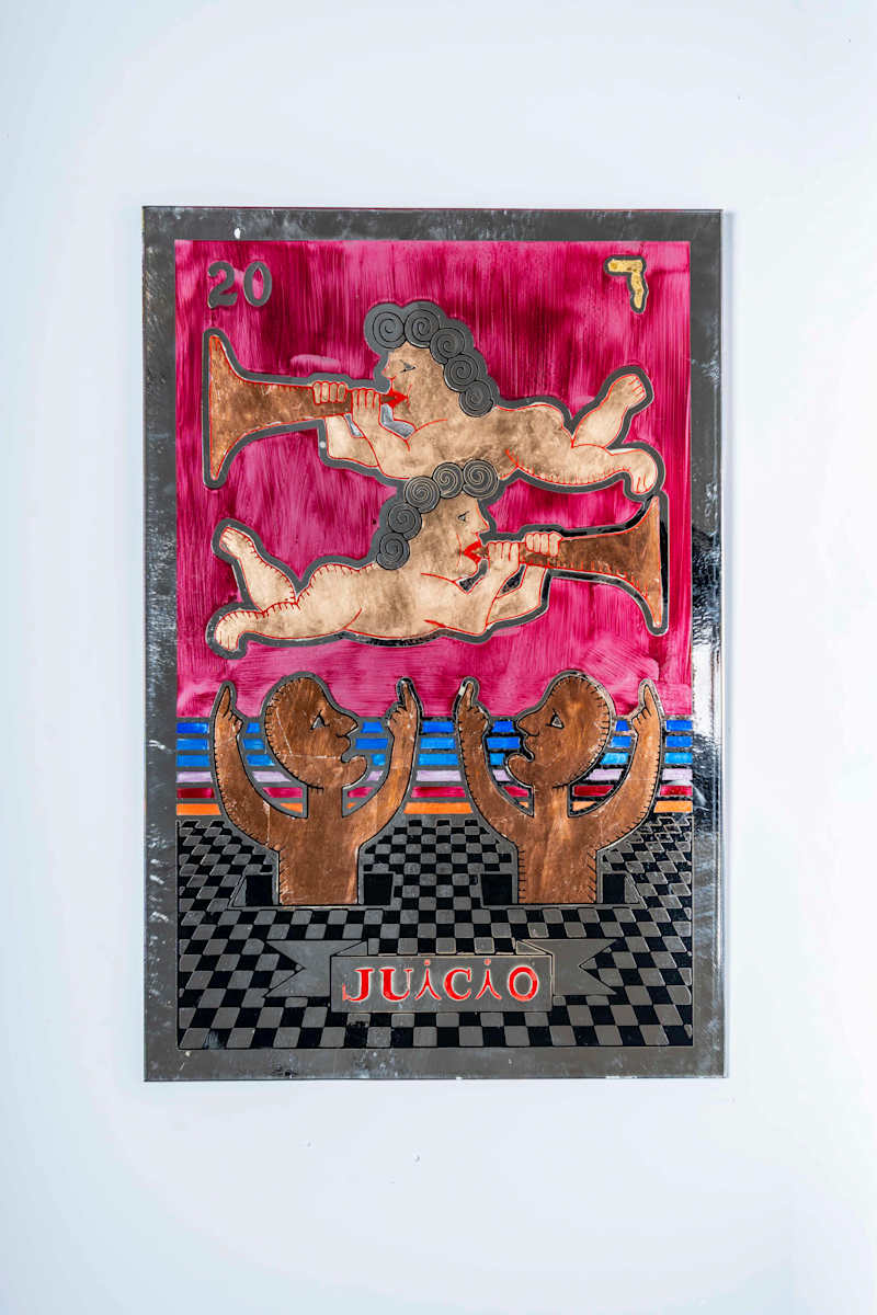 20 juicio, tarot rojo by Pedro Friedeberg, Image 3.