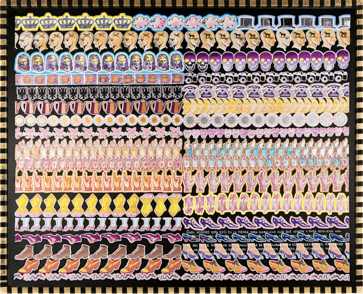 CADA HOMBRE EN LA TIERRA by Pedro Friedeberg 