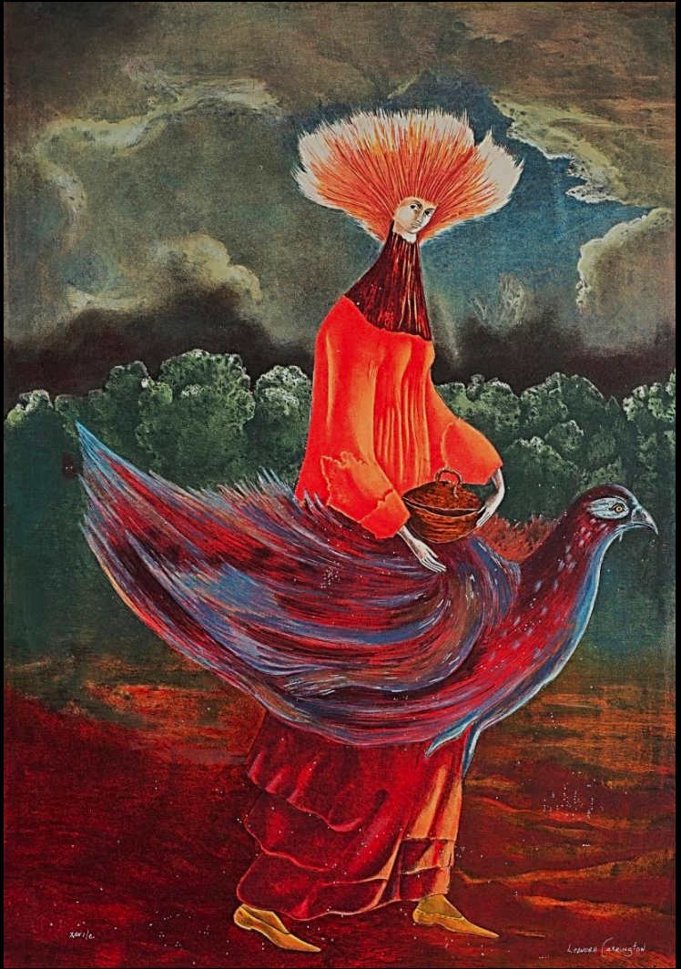 THE LATEST PORTRAIT OF MRS PARTRIDGE by Leonora Carrington 