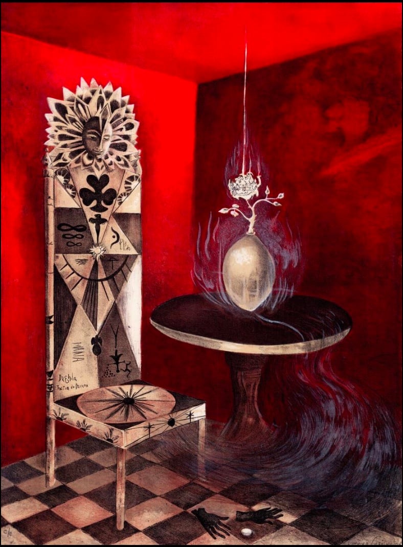 SILLA DAGHDA by Leonora Carrington 