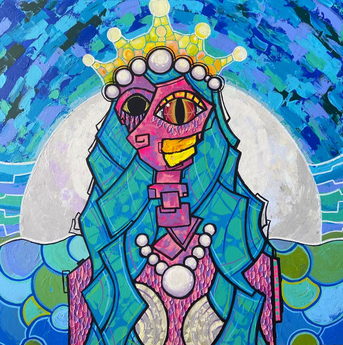 Pearl Goddess by Anna Trimmel  Image: Pearl goddess