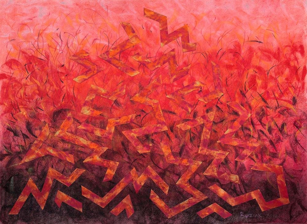 "Vauban Burning" by Ed Buziak 